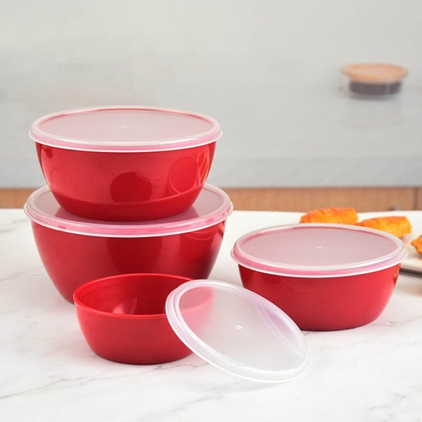 Mixing Bowls with Lids Set ¨C Multi-Use, Stackable Airtight Food Storage Conta Carousel 2