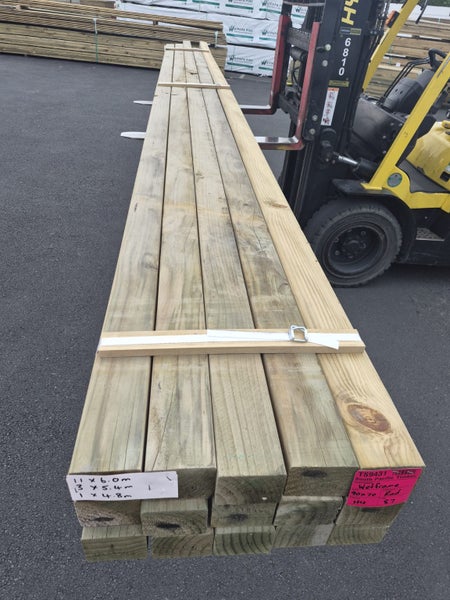 PINE POSTS - 90 x 70mm - WET GAUGED - H4 - 87m - TS9431 Carousel 2