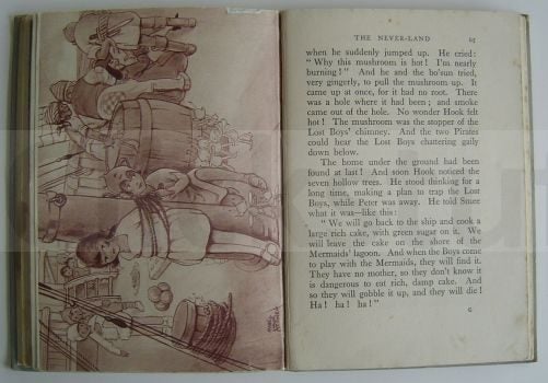 Peter Pan and Wendy Retold for Little People Carousel 3