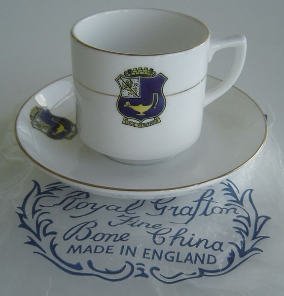 Queen Margaret College Wellington Cup and Saucer Carousel 1