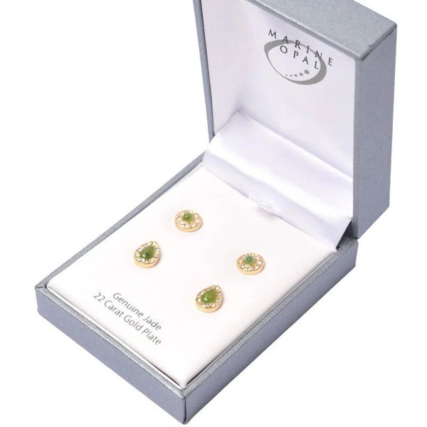 Jade Earrings - 'Teardrops' Carousel 2