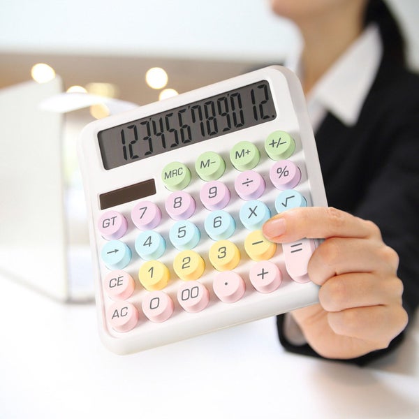 Solar Calculator High Color Dopamine 12 Bit Mechanical Key Scientific Compute Carousel 1