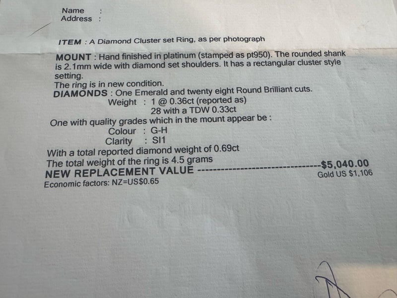 Platinum Diamond Ring Carousel 2