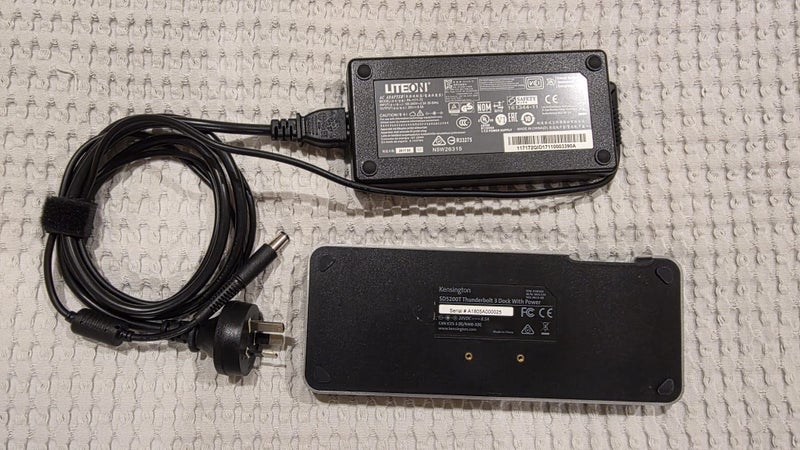 Kensington SD5200T Thunderbolt 3 Docking Station, dual 4K screen, 85W PD Carousel 4