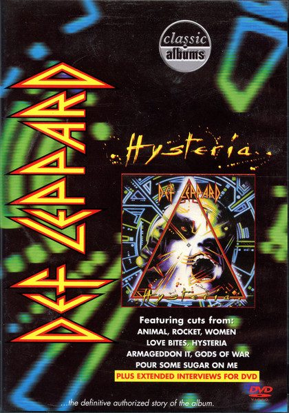 Def Leppard – Hysteria ( EXCELLENT CONDITION ) DVD Carousel 1