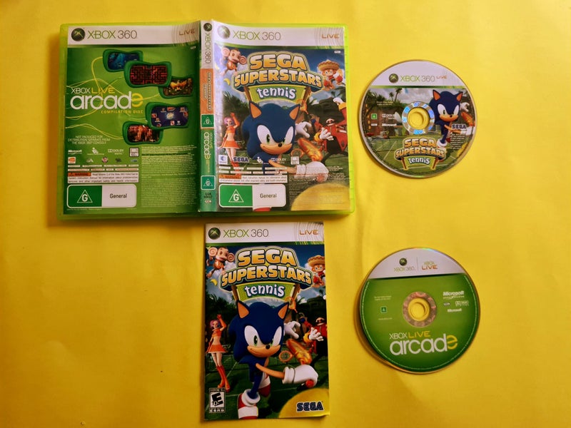 Sega Superstars Tennis & Xbox Live Arcade (Xbox 360) Carousel 1