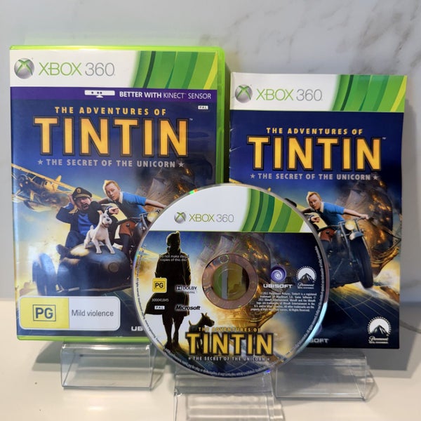 Xbox 360 • The Adventures of Tintin • CIB Carousel 1