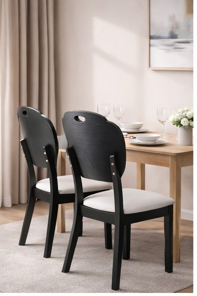 Oak wood Dining Chair & Sofa Chair for Living Room and Dining Room Carousel 2