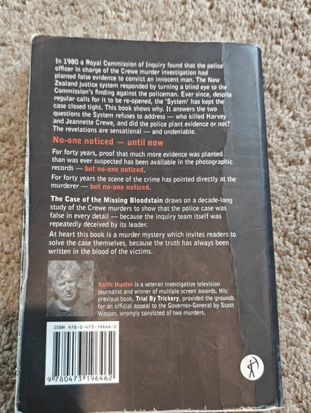 The Case of The Missing Blood Stain Crewe Murders - Keith Hunter Carousel 2