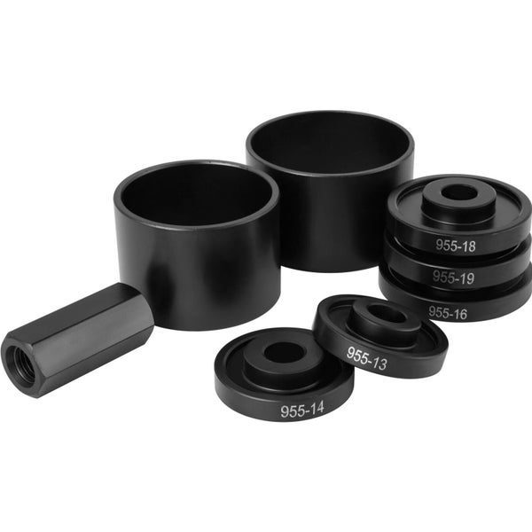 23 PCs Front Wheel Drive Bearing Removal Adapter Puller Pulley Tool Kit W/Case Carousel 12