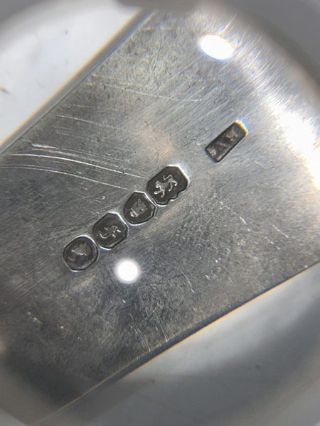 LARGE ANTIQUE VICTORIAN STERLING SILVER FIDDLE FISH SLICE Carousel 3