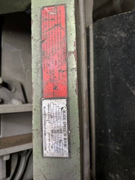 Metal Bandsaw 300/180mm Carousel 5