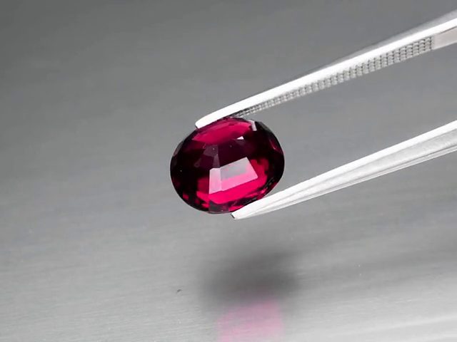 $1 RES * Buy Now $999.00 * 2.86ct Oval VS Purplish Red Garnet Loose Gemstone Carousel 2