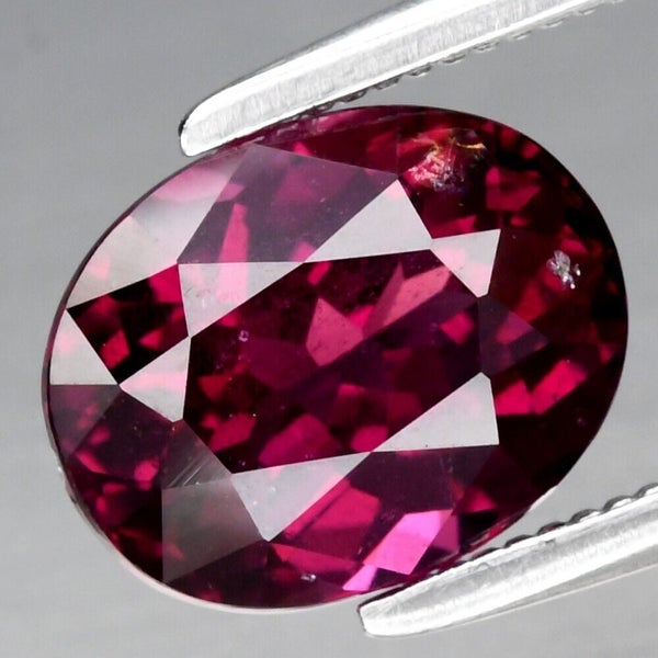 $1 RES * Buy Now $899.00 * 2.24ct Oval Pinkish Purple Garnet Loose Gemstone Carousel 1