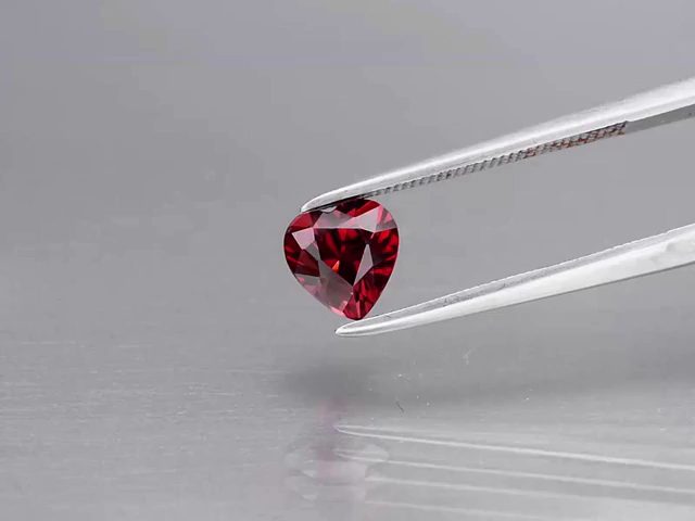 $1 RES * Buy Now $799.00 * 1.27ct Heart Purplish Pink Garnet Loose Gemstone Carousel 2