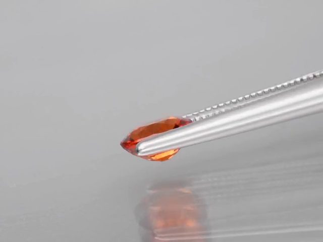 $1 RES * Buy Now $899.00 * 0.67ct Oval Orange VS Garnet Loose Gemstone Carousel 2