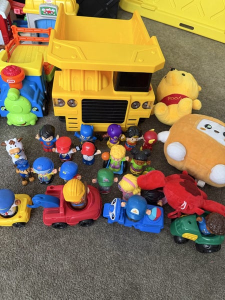 Bulk Toddler Toys (Fisher-Price, Little People Cars & Bus) Carousel 2