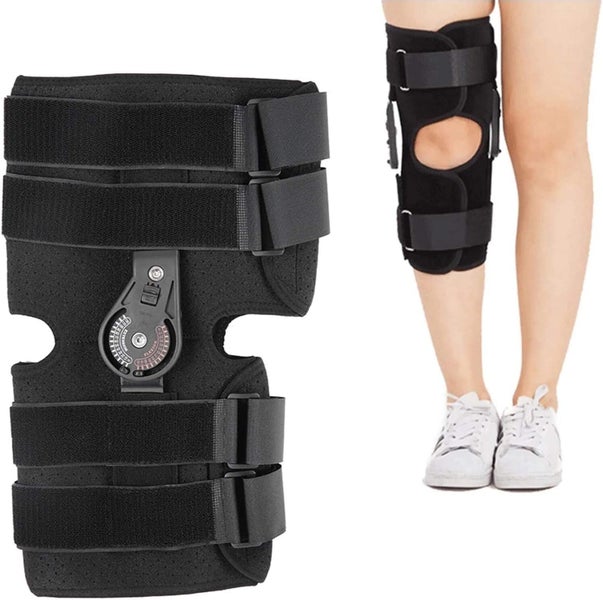 Medical Adjustable Knee Fixed Support Brace Durable Carousel 1