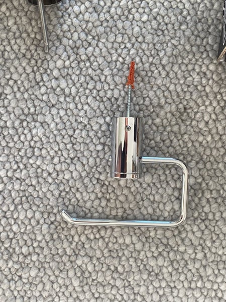 chrome toilet roll holder Carousel 1