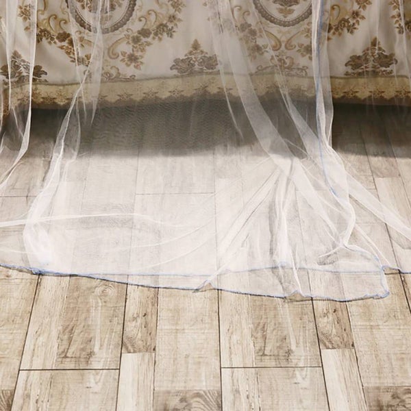 Bed Canopy, Princess Bed Curtain Net for Single to King Size,Bedroom Decorati Carousel 8