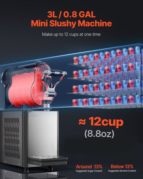 Brand New 3L Commercial Slush Machine Margarita Smoothie Frozen Drink Maker Carousel 2