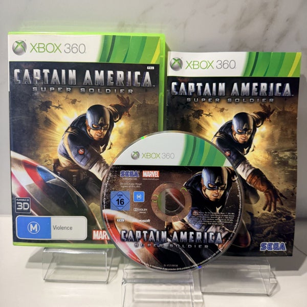 Xbox 360 • Captain America - Super Soldier • CIB Carousel 1