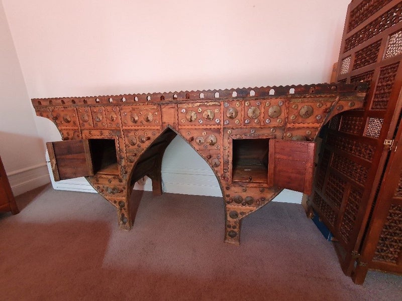 Camel Box Early 20C Swat Valley Pakistan Carousel 2