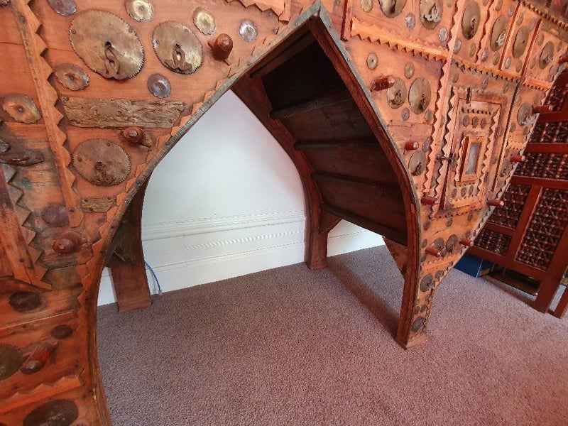 Camel Box Early 20C Swat Valley Pakistan Carousel 12