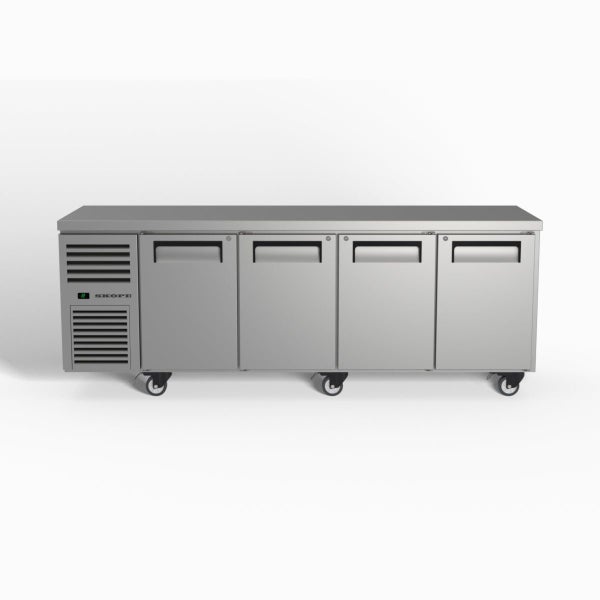 Skope ReFlex 4 Solid Door Underbench GN 1/1 Compatible Fridge Carousel 1