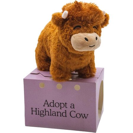 Highland Cow Stuffed Animal Highland Cow Plush Gift for Boys Girls Carousel 2