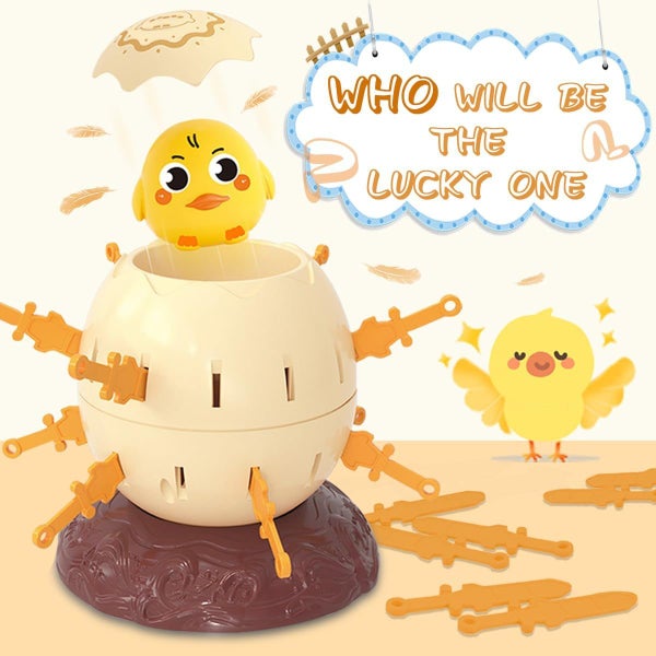 Kids Board Games Pirate Bucket Plug-In Chick Party Trick Parent-Child Carousel 2