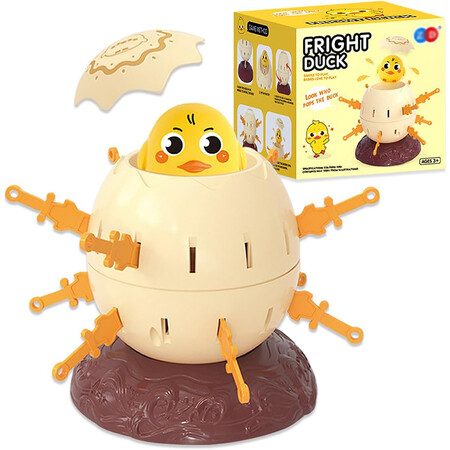 Mini Pop up Kids Board Games Pirate Bucket Plug-In Chick Party Trick Carousel 2