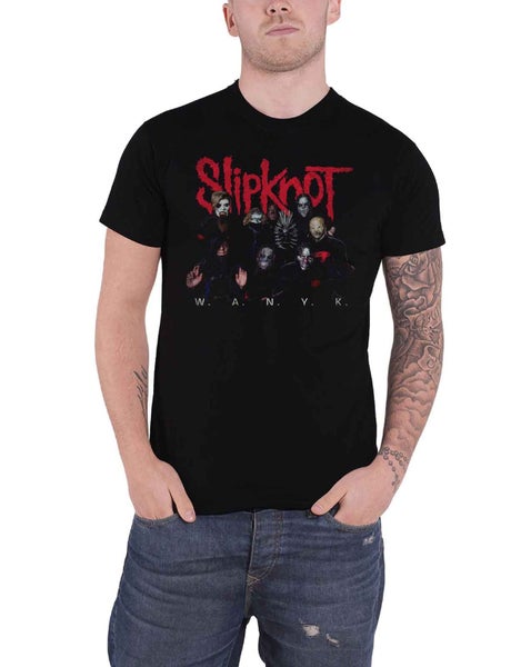 Slipknot T Shirt We Are Not Your Kind Band Logo new Official Mens Black Carousel 1