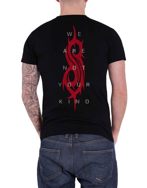 Slipknot T Shirt We Are Not Your Kind Band Logo new Official Mens Black Carousel 2