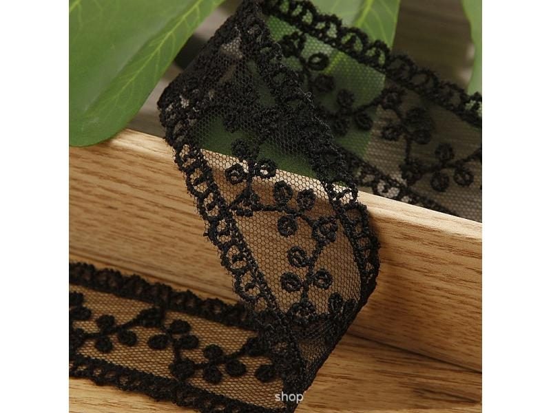 2Yard/Lot 35mm Embroidery Lace Trims Exquisite Sewing Ribbon Webbing DIY Carousel 1