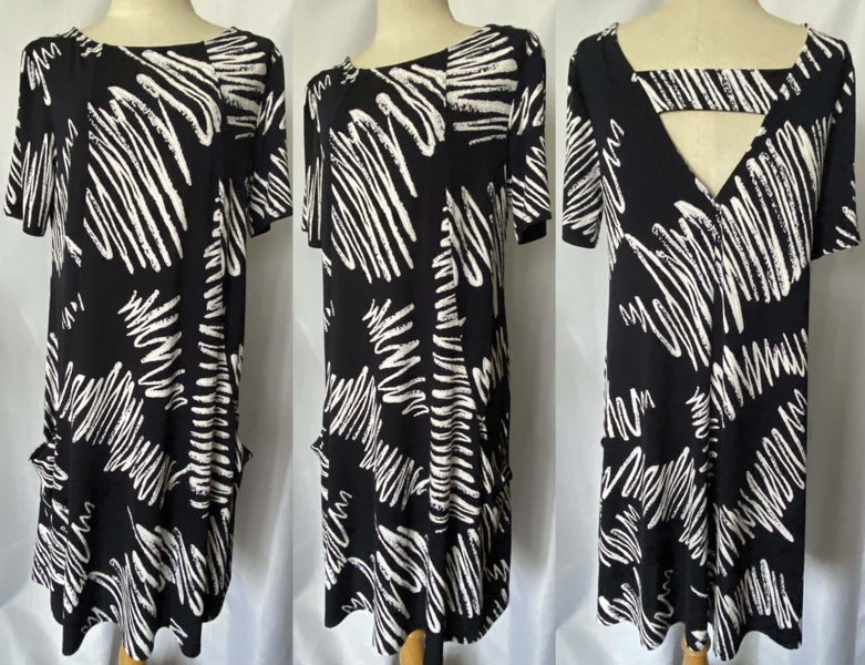 INTERNATIONAL DESIGNER GURU *JOSEPH RIBKOFF* STATEMENT DRESS (8) Carousel 1