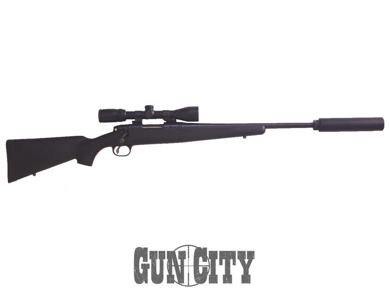 7mm08 Marlin XS7 Blued Synthetic with Scope & Silencer Carousel 1