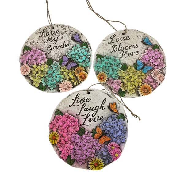 Hydrangea Wall Decor Single Carousel 1