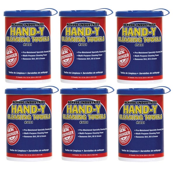 5021 Hand-y Cleaning Towels - 6 Tubs Carousel 1