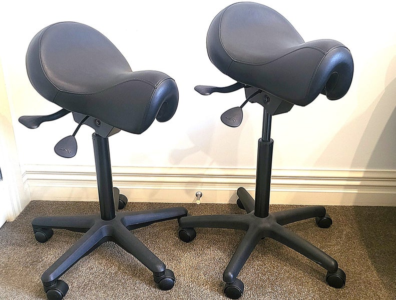 Saddle seat stools (x2) Carousel 1