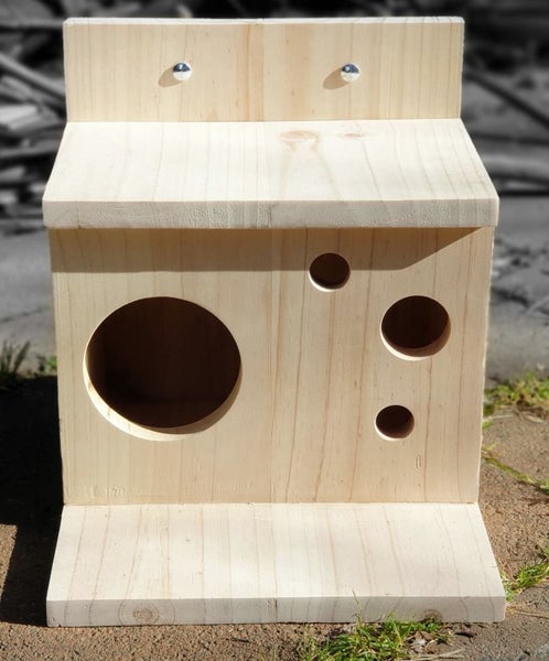 Wooden Cubby House for Chinchillas Carousel 2