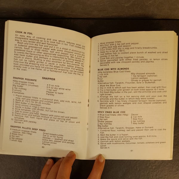 Maori Cookbook, 1977, great bit of New Zealand food history Carousel 4