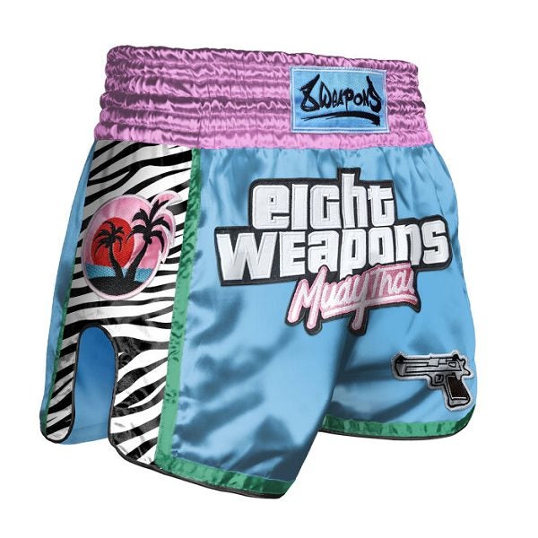 8 Weapons Muay Thai Shorts Miami Thai Carousel 1