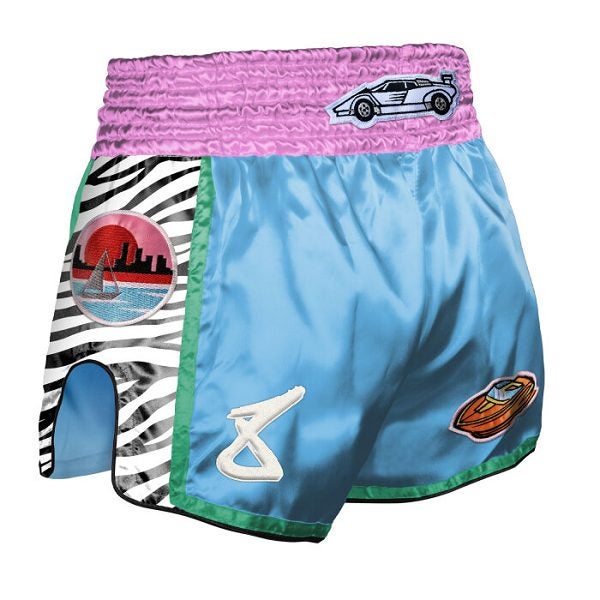 8 Weapons Muay Thai Shorts Miami Thai Carousel 2