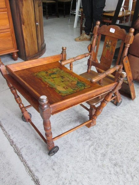 2407 ANTIQUE HIGH CHAIR Carousel 1