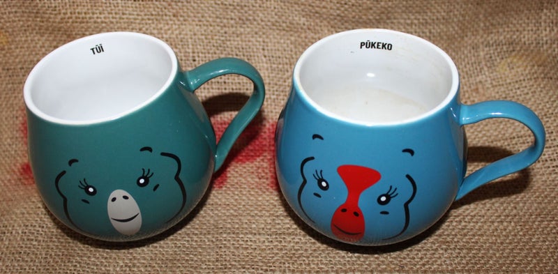 2x Bell Tea Mugs - Pukeko & Tui (BD52) Carousel 2