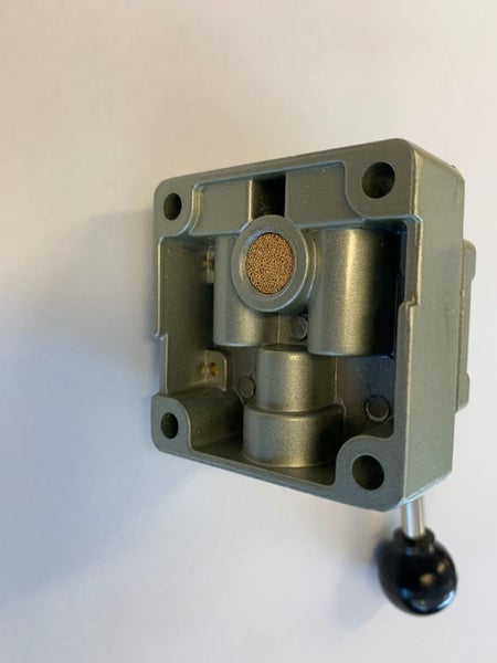 SMC STYLE Handle 4/3 Pneumatic Manual Control Valve VH Series, G 1/4, 1/4in, ... Carousel 4