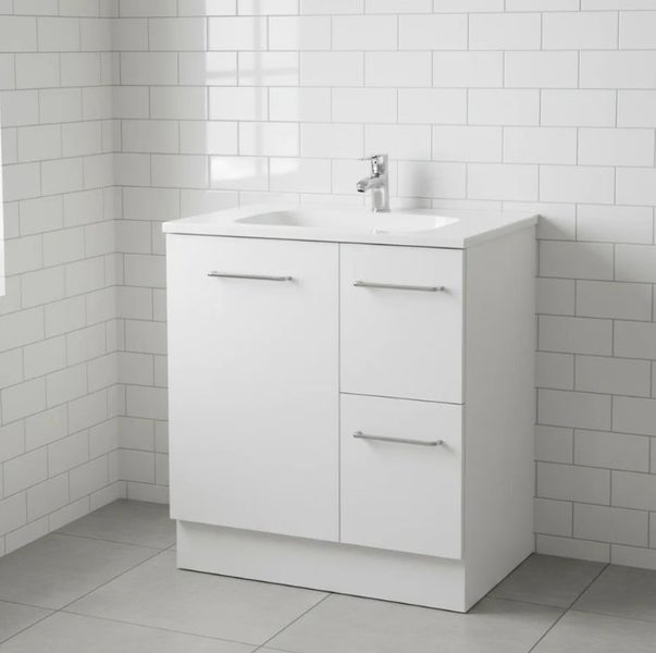 Vanity - Misty Series 700F White - 100% Water Proof - Lennox Bathroom Carousel 1