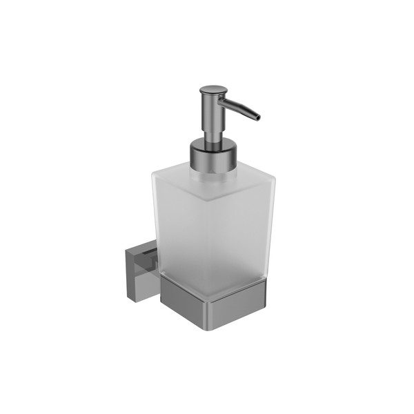 Bathroom Soap Dispenser – Gun Metal. Wall Mount Carousel 1