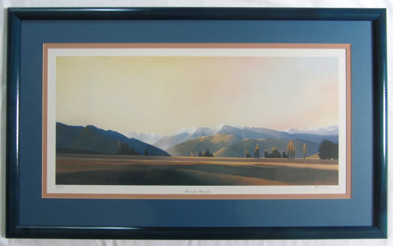 PHILLIP MARKHAM "TOWARDS WANAKA" LIMITED EDITION PRINT 109/300 Carousel 2